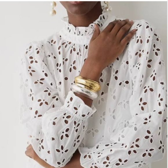 J.Crew Ruffleneck Mini Dress, Size XL, NWT - Picture 2 of 7